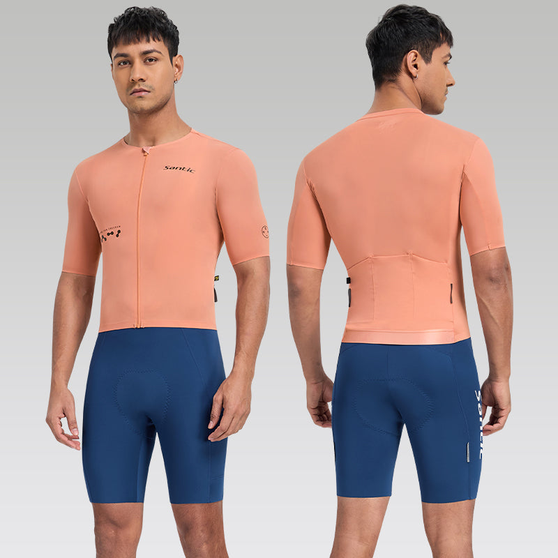 Santic fuyao herre sykkeltrøye – Aerodynamisk & stilfull trøye for optimal ytelse Santic Cycling Men's Short Jersey