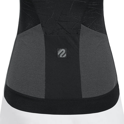 Santic Milo dame sykkeltrøye – Pro Fit, pustende & reflekterende Santic Cycling Women's Short Jersey