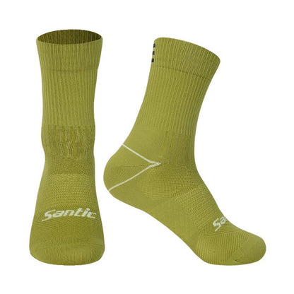 Santic Qimen reflekterende sykkelsokker – Forbedret synlighet og komfort Santic Cycling Unisex socks