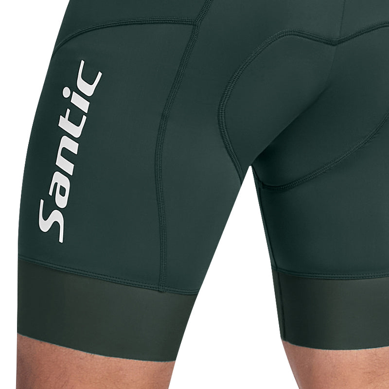 Santic Sparta Sykkelbukse Herre – Ergonomisk Bib Shorts for Langtur Santic Cycling Men's Bib Tights