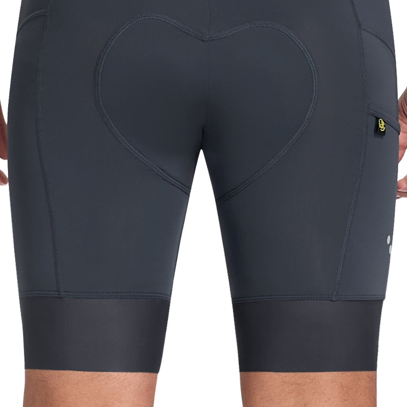 Santic Sparta Sykkelbukse Herre – Ergonomisk Bib Shorts for Langtur Santic Cycling Men's Bib Tights