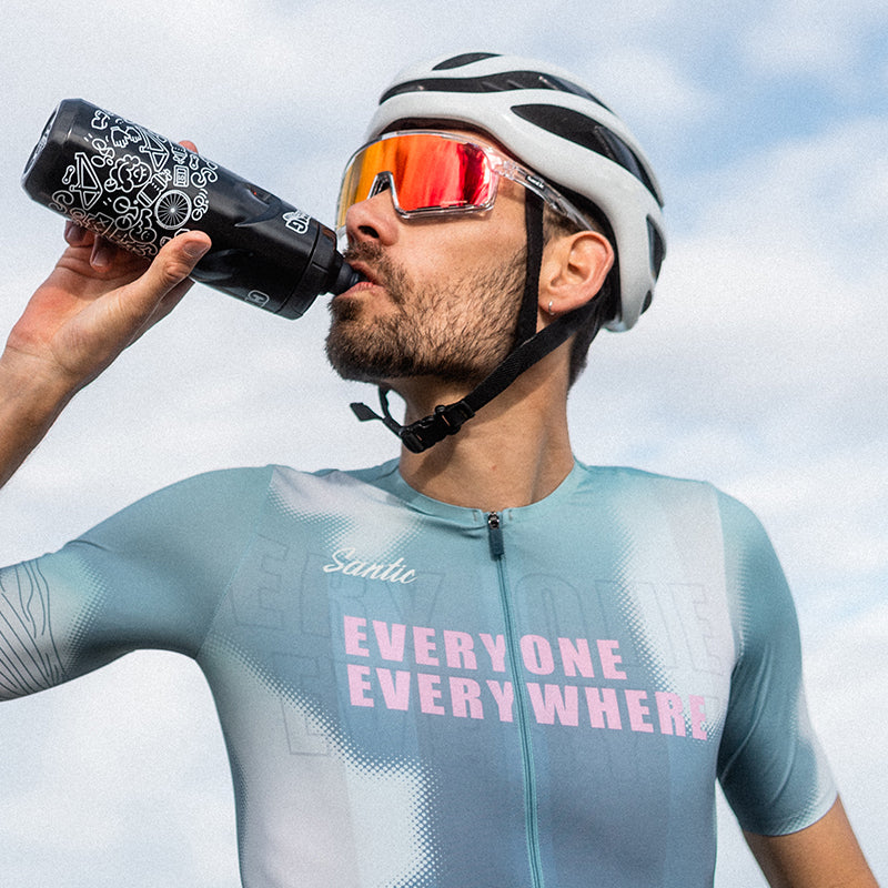 Santic QY Elite Sykkelbriller – Aerodynamiske sportsbriller med lysjustering og antidugg Gear & Grin
