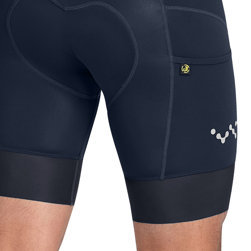 Santic Sparta Sykkelbukse Herre – Ergonomisk Bib Shorts for Langtur Santic Cycling Men's Bib Tights