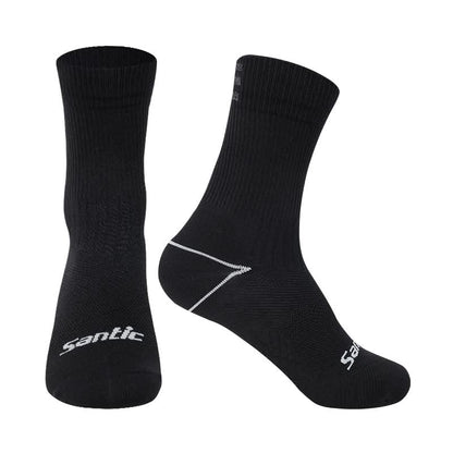 Santic Qimen reflekterende sykkelsokker – Forbedret synlighet og komfort Santic Cycling Unisex socks