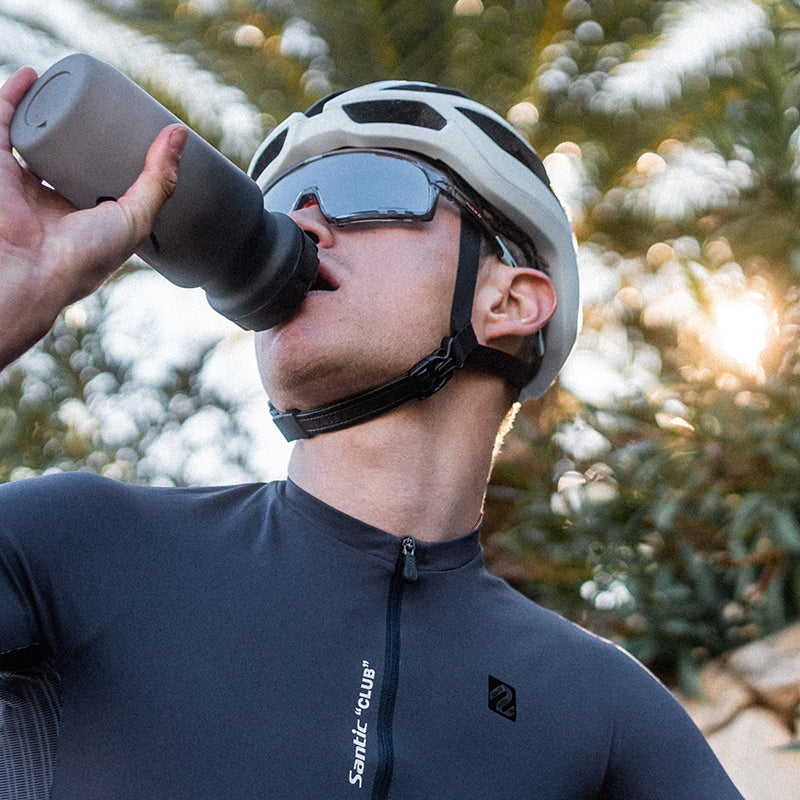 Santic QY Elite Sykkelbriller – Aerodynamiske sportsbriller med lysjustering og antidugg Gear & Grin