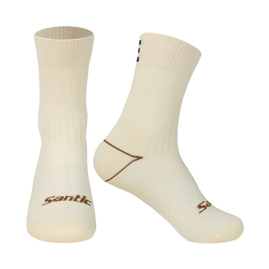 Santic Qimen reflekterende sykkelsokker – Forbedret synlighet og komfort Santic Cycling Unisex socks
